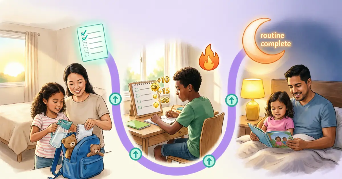 النظام المثالي لروتين الأسرة: كيف تنهي الفوضى اليومية